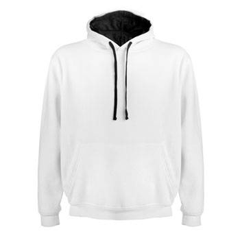 Bluza meska z wlasnym nadrukiem Roly biala