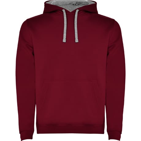 Bluza meska z wlasnym nadrukiem Roly bordowa
