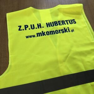 Kamizelki BHP odblaskowe z nadrukiem Drukarnia Bydgoszcz