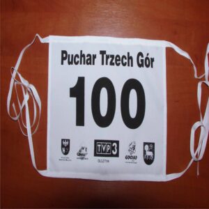 Sitodruk - druk na tkaninie - numery startowe