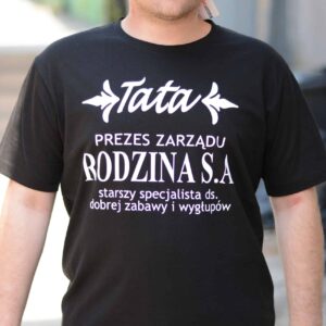 koszulki z nadrukiem tata