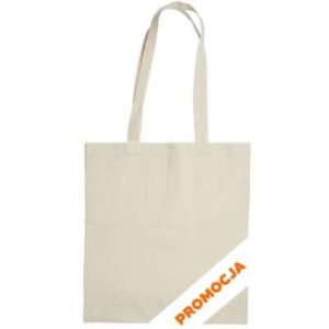 torba materialowa ecru dlugie ucho 145gr