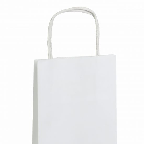 torba na wino biala papierowa 13x7x35