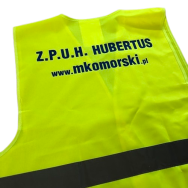 Kamizelki BHP odblaskowe z nadrukiem Drukarnia Bydgoszcz